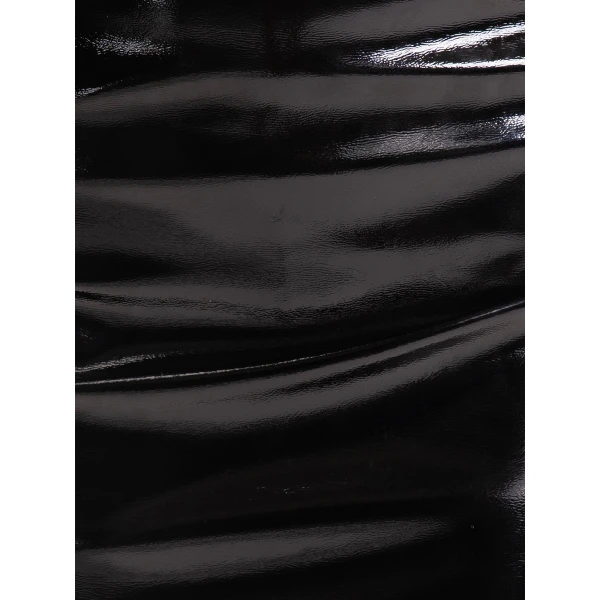 Maria Lucia Hohan Ivey Latex Pencil Skirt in Black | Pencil Skirts | Coveti