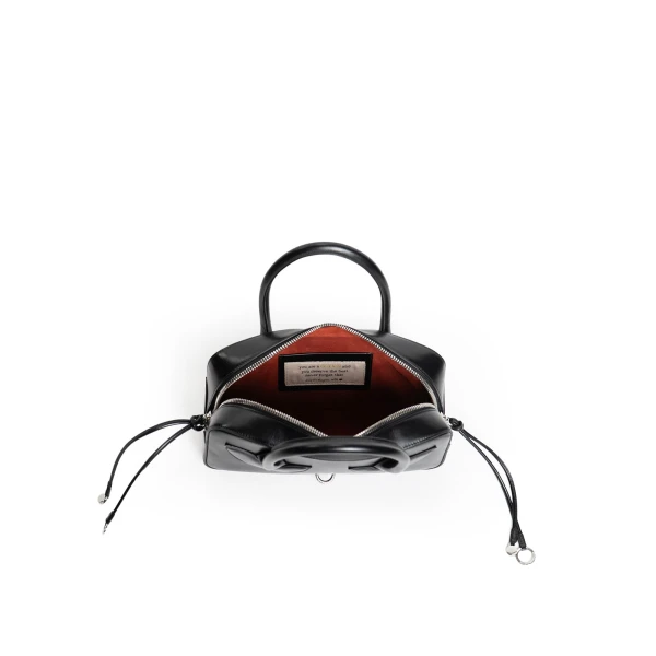 Maria Lucia Hohan Kamala Top Handle Bag in Black | Totes & Top-Handle Bags | Coveti