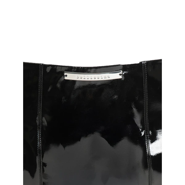 Maria Lucia Hohan Lory Latex Mini Skirt in Black | Mini Skirts | Coveti
