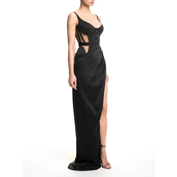 Maria Lucia Hohan Maleena Gown in Black | Evening Gowns | Coveti