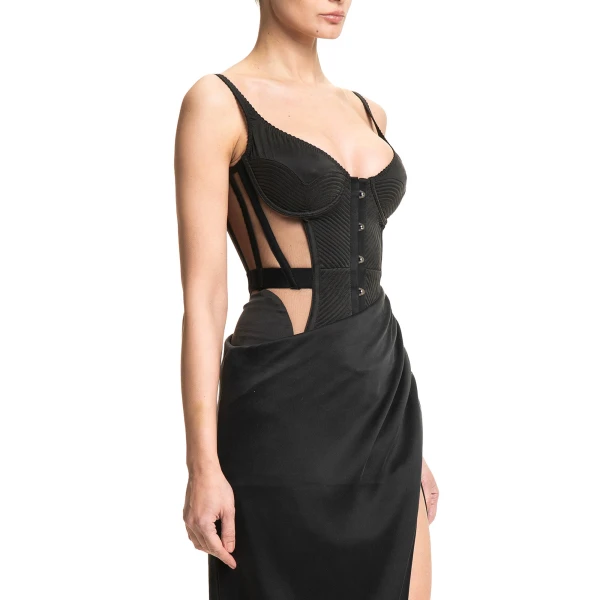 Maria Lucia Hohan Maleena Gown in Black | Evening Gowns | Coveti