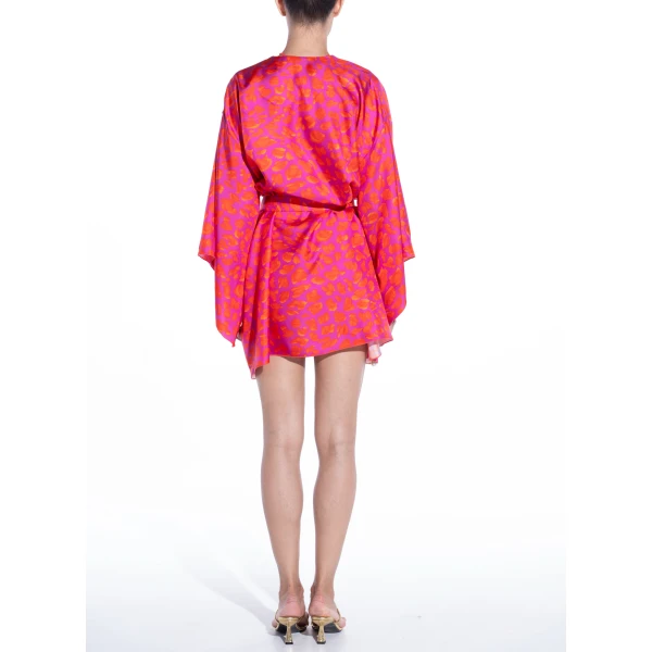Maria Lucia Hohan Mary Kaftan in Pink Print | Robes | Coveti