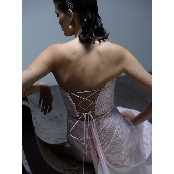 Maria Lucia Hohan Meilien Gown in Rosa | Evening Gowns | Coveti