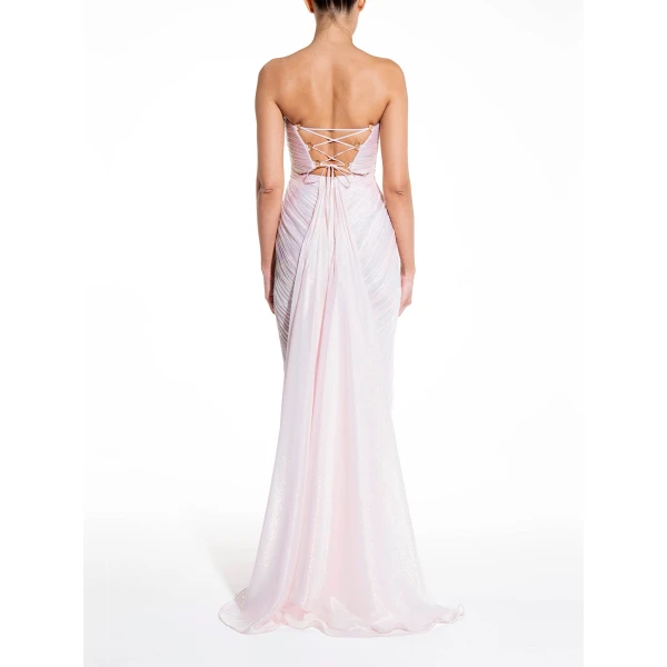 Maria Lucia Hohan Meilien Gown in Rosa | Evening Gowns | Coveti
