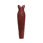 Maria Lucia Hohan Nadira Gown in Truffle | Evening Gowns | Coveti
