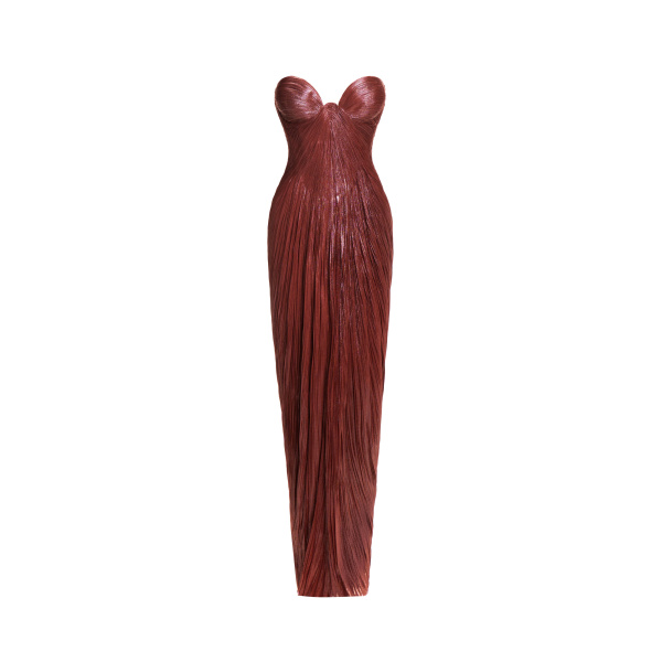 Maria Lucia Hohan Nadira Gown in Truffle | Evening Gowns | Coveti