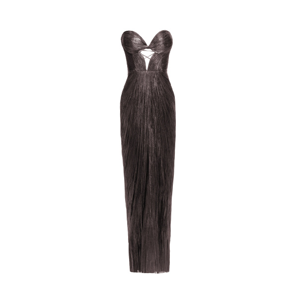 Maria Lucia Hohan Naima Gown in Incense | Evening Gowns | Coveti