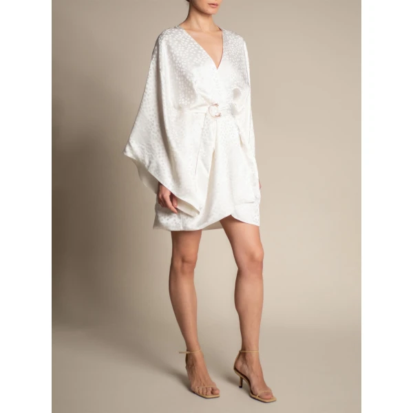 Maria Lucia Hohan Novia Kaftan in Ivory | Robes | Coveti