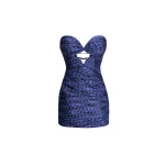 Maria Lucia Hohan Saeeda Mini Dress in Amparo Houndstooth | Mini Dresses | Coveti