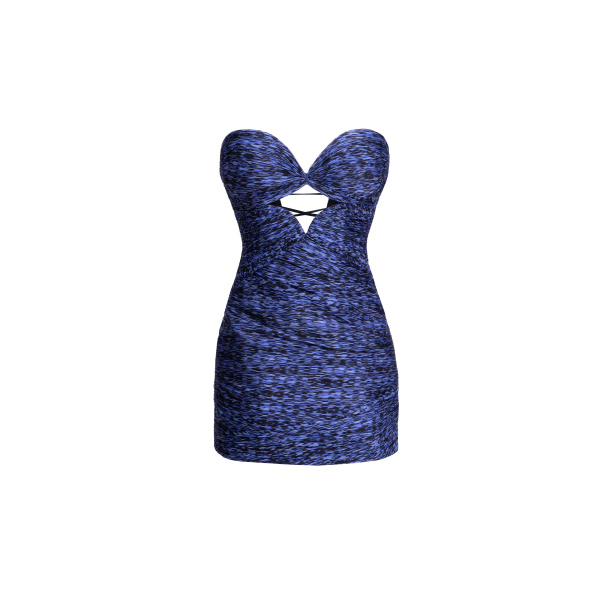 Maria Lucia Hohan Saeeda Mini Dress in Amparo Houndstooth | Mini Dresses | Coveti