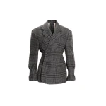 Maria Lucia Hohan Sharun Blazer in Bosco Houndstooth | Blazers | Coveti
