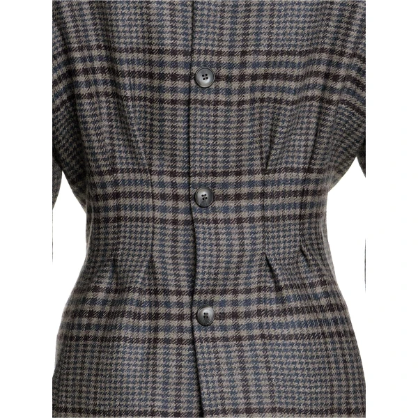Maria Lucia Hohan Sharun Blazer in Bosco Houndstooth | Blazers | Coveti