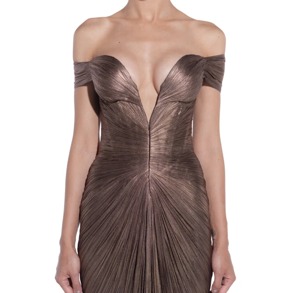 Maria Lucia Hohan Tia Gown in Carbon | Evening Gowns | Coveti