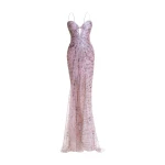 Maria Lucia Hohan Tomina Gown in Confetti White | Evening Gowns | Coveti