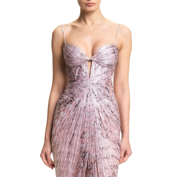 Maria Lucia Hohan Tomina Gown in Confetti White | Evening Gowns | Coveti