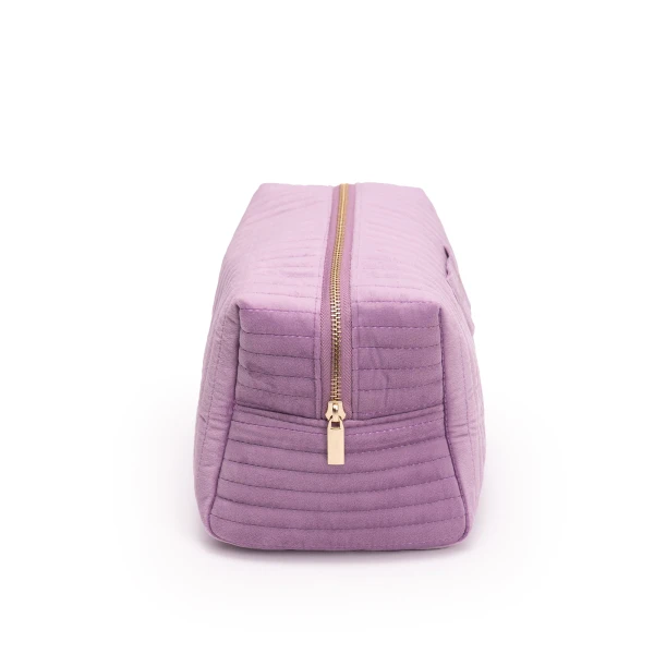 Maria Lucia Hohan Velvet Cosmetic Bag in Purple | Wallets & Purses | Coveti