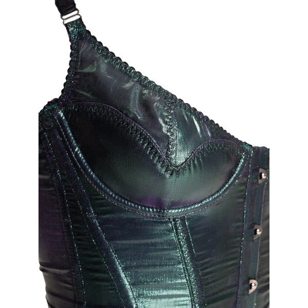 Maria Lucia Hohan Wildrose Corset in Atlantis | Sleeveless | Coveti