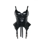 Maria Lucia Hohan Zephy Corset in Black | Sleeveless | Coveti