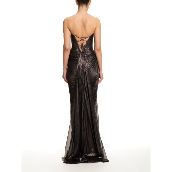 Maria Lucia Hohan Zephyra Gown in Incense | Evening Gowns | Coveti