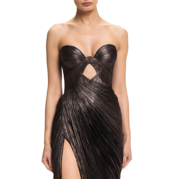 Maria Lucia Hohan Zephyra Gown in Incense | Evening Gowns | Coveti