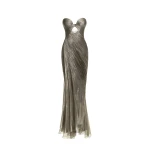 Maria Lucia Hohan Zephyra Gown in Woodsmoke | Evening Gowns | Coveti