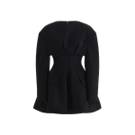 Maticevski Area Dress in Black | Mini Dresses | Coveti