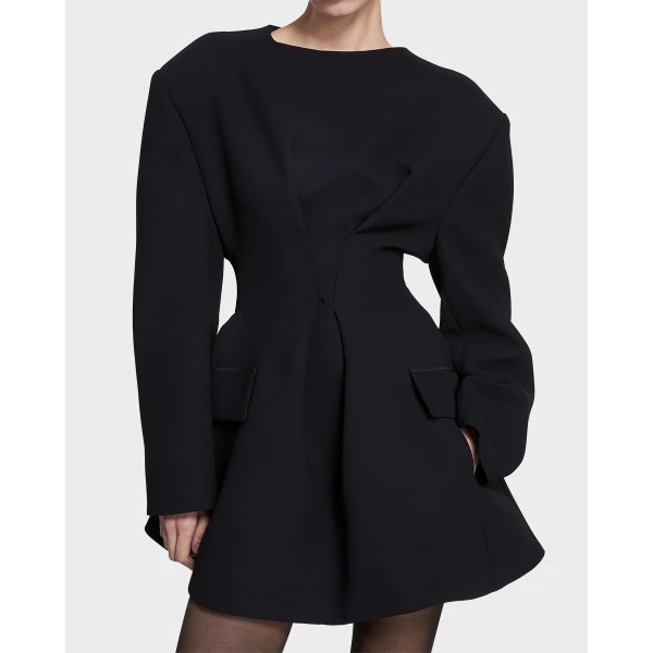 Maticevski Area Dress in Black | Mini Dresses | Coveti