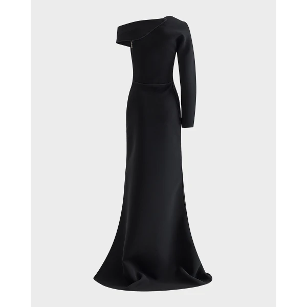 Maticevski Claudine Gown in Black | Evening Gowns | Coveti