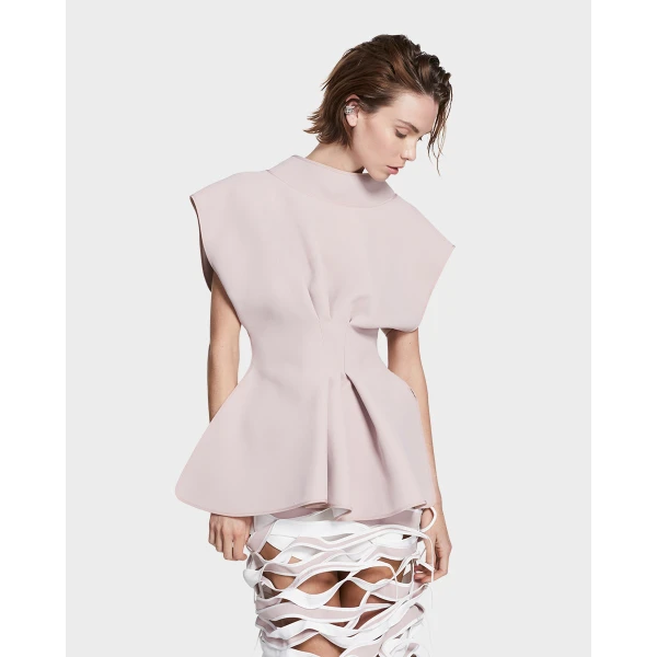 Maticevski Endure Top in Pink | Tops | Coveti