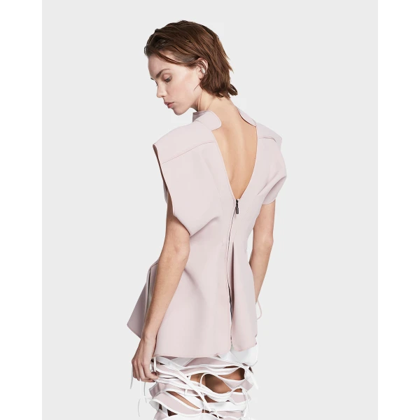 Maticevski Endure Top in Pink | Tops | Coveti