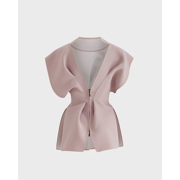 Maticevski Endure Top in Pink | Tops | Coveti