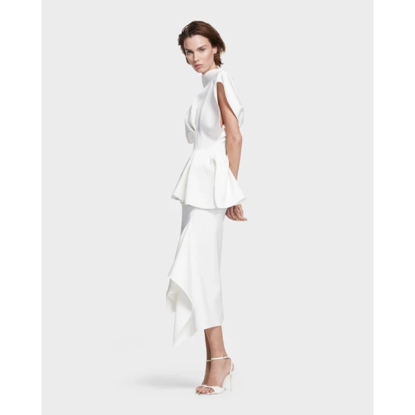 Maticevski Endure Top in White | Tops | Coveti
