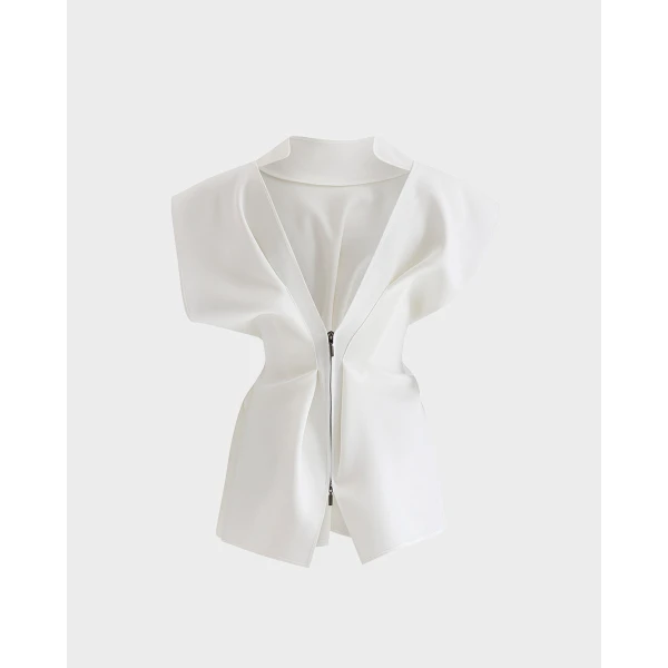 Maticevski Endure Top in White | Tops | Coveti