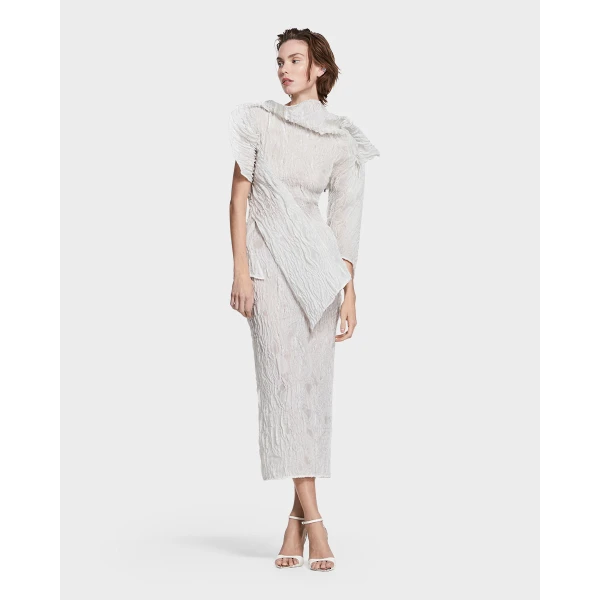 Maticevski Entreat Skirt in White | Pencil Skirts | Coveti