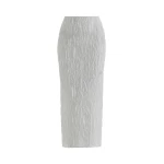 Maticevski Entreat Skirt in White | Pencil Skirts | Coveti