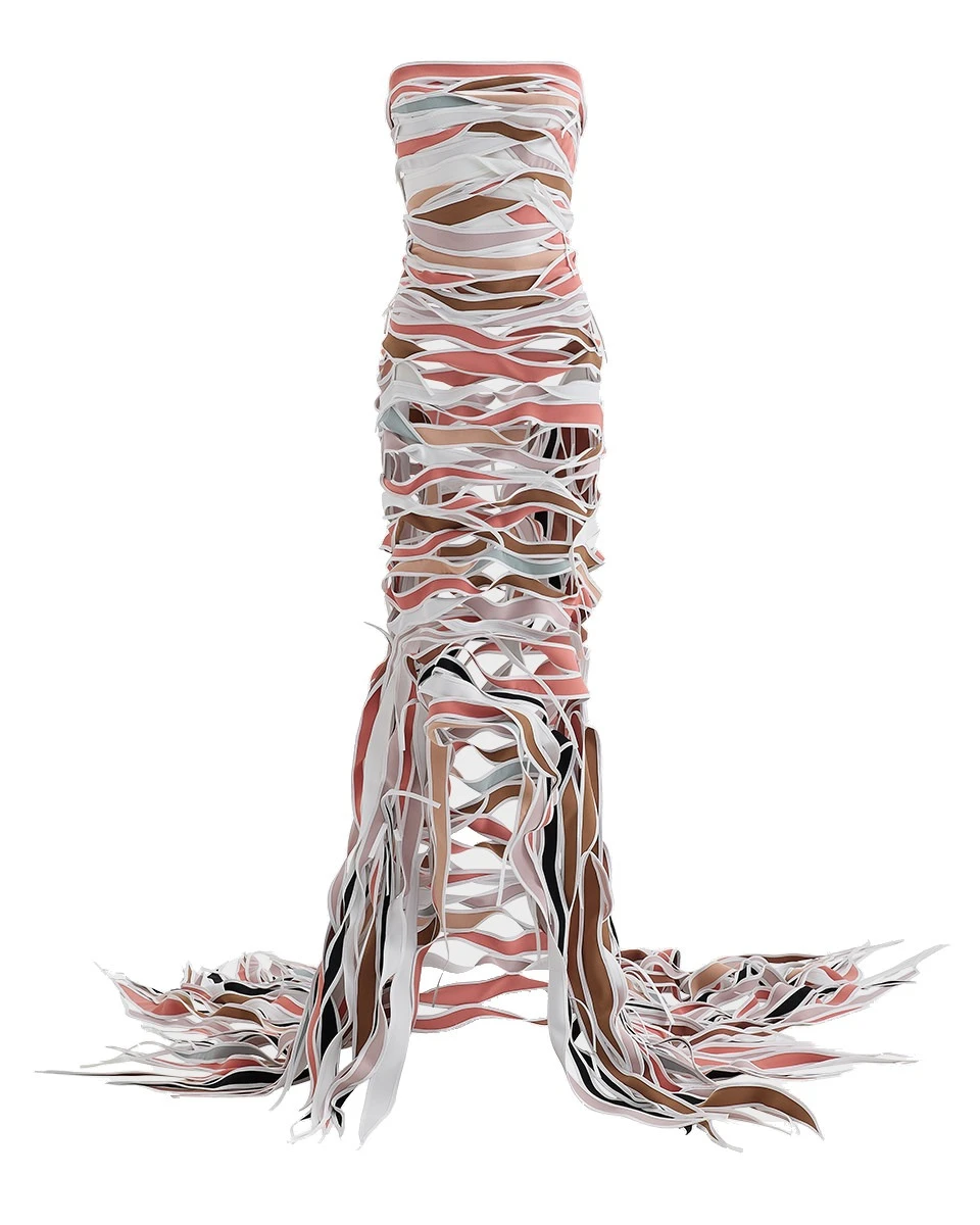 Maticevski Fixation Gown in Multicolour Maticevski Fixation Gown in Multicolour | Evening Gowns | Coveti