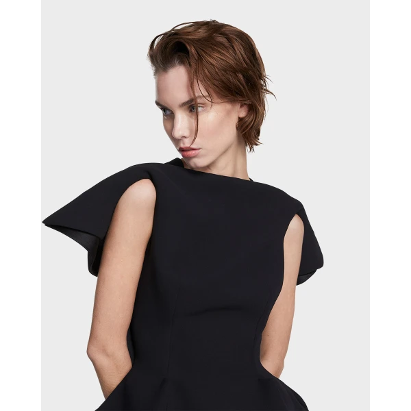 Maticevski Forge Dress in Black | Mini Dresses | Coveti