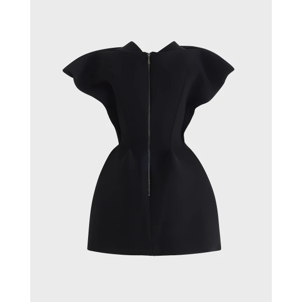 Maticevski Forge Dress in Black | Mini Dresses | Coveti