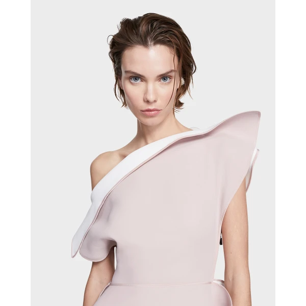 Maticevski Invoke Dress in Pink | Midi Dresses | Coveti