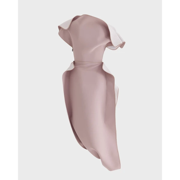 Maticevski Invoke Dress in Pink | Midi Dresses | Coveti