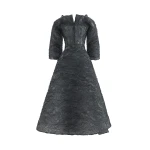 Maticevski Phantom Dress in Grey | Midi Dresses | Coveti