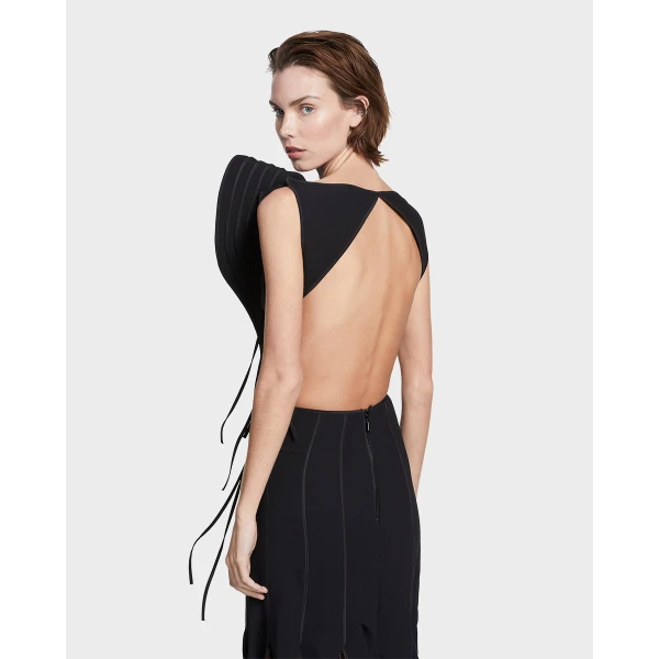 Maticevski Temptation Top in Black | Tops | Coveti
