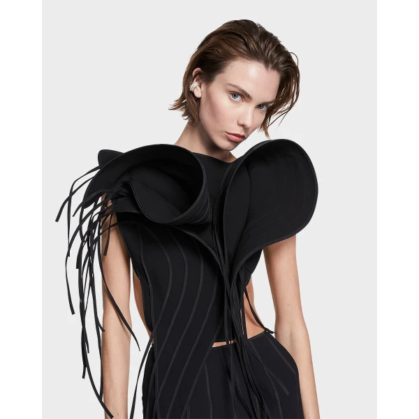 Maticevski Temptation Top in Black | Tops | Coveti