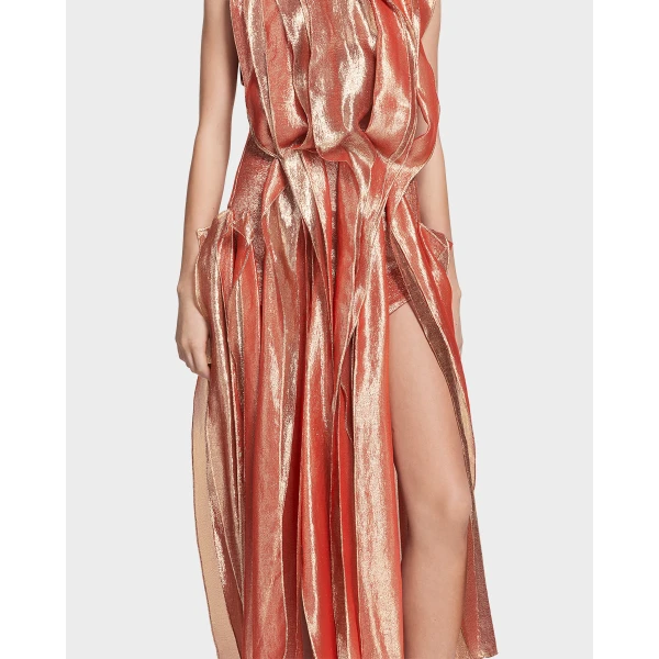 Maticevski Trailblaze Gown in Orange | Evening Gowns | Coveti