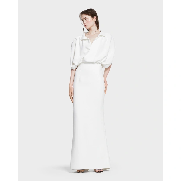 Maticevski Voyager Gown in White | Evening Gowns | Coveti