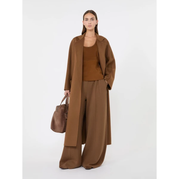 Max Mara Accordo Wool and Cashmere Top in Camel | Tops | Coveti