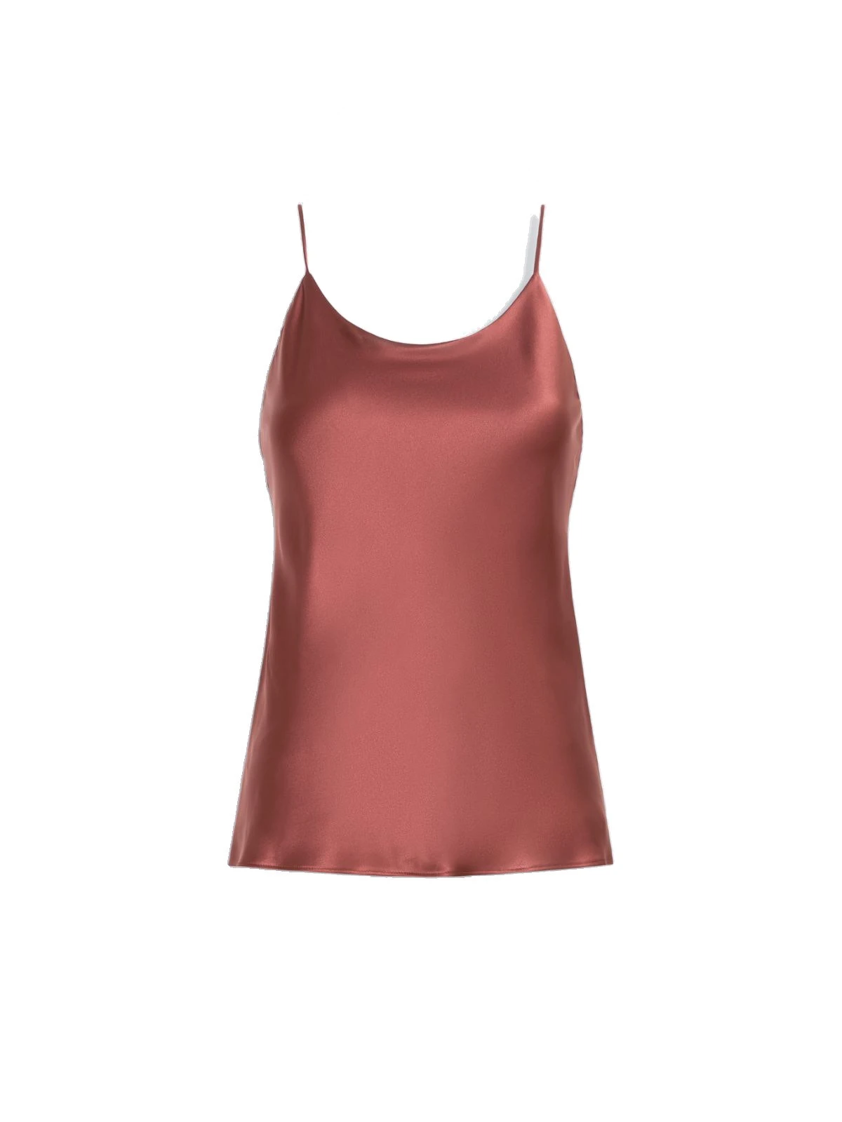 Max Mara Aceti Silk Satin Top in Antique Rose Max Mara Aceti Silk Satin Top in Antique Rose | Women | Coveti