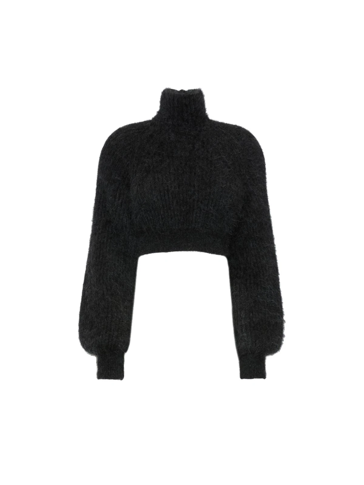 Max Mara Adorno Melange Mohair Yarn Jumper in Dark Grey Max Mara Adorno Melange Mohair Yarn Jumper in Dark Grey | Sweaters | Coveti