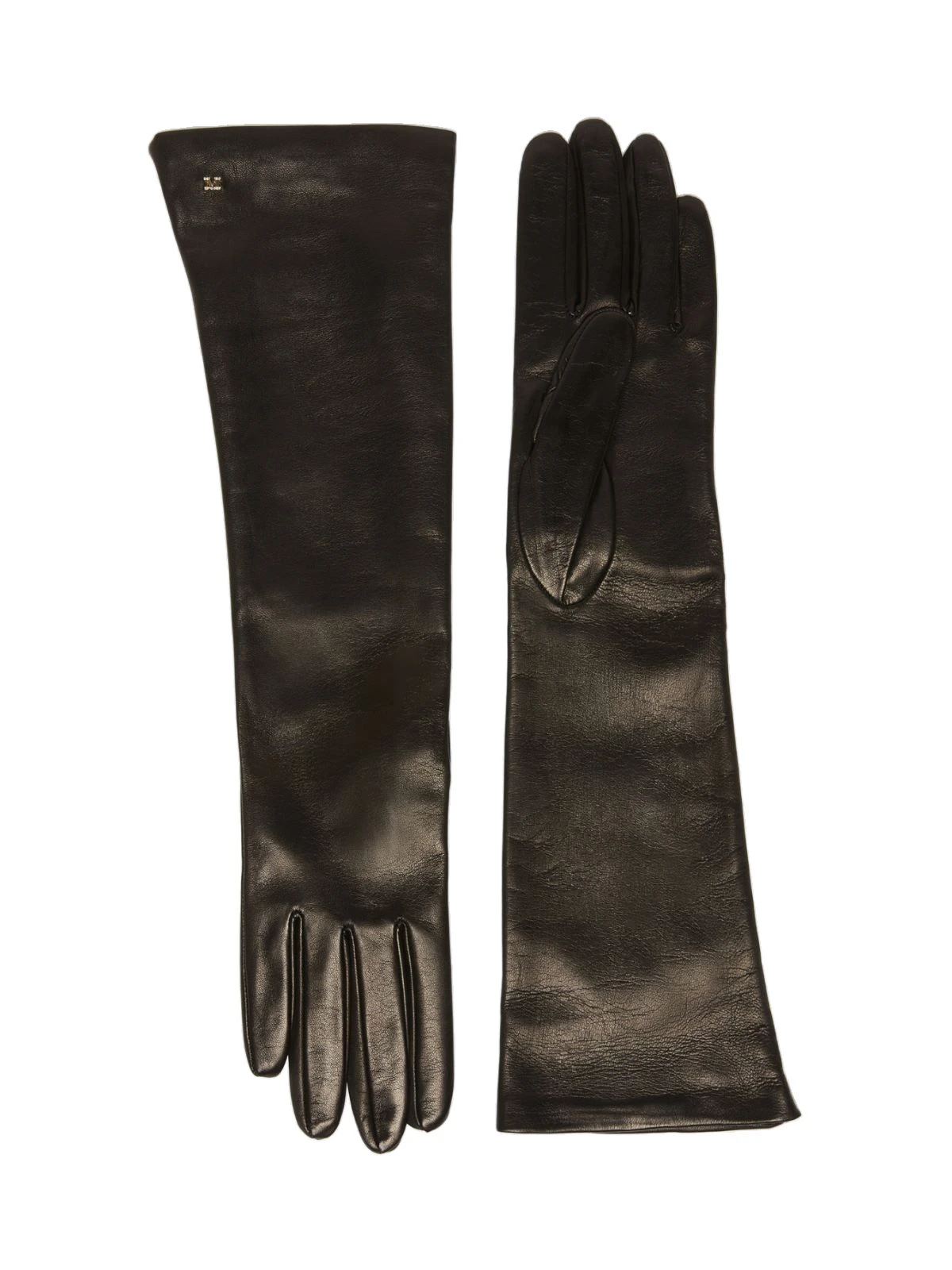 Max Mara Afidee Long Lambskin Nappa Gloves in Black Max Mara Afidee Long Lambskin Nappa Gloves in Black | Women | Coveti