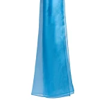 Max Mara Agoraio Silk Stole in Ocean Blue | Scarves | Coveti